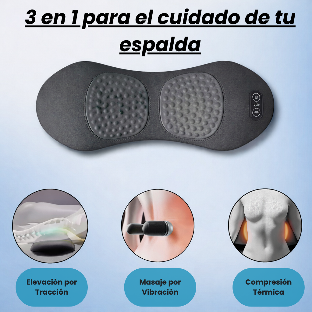 ClariaRelief™ – Masajeador Triple Fusión
