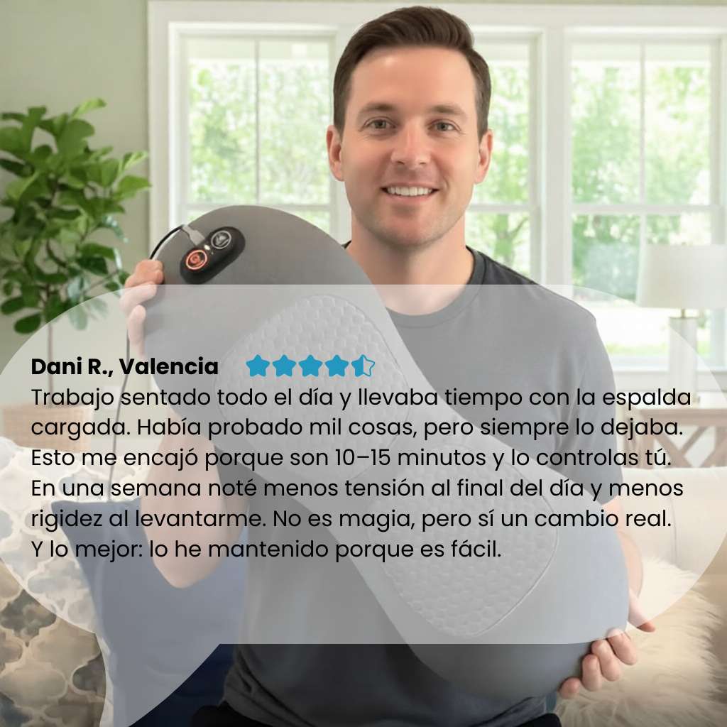 ClariaRelief™ – Masajeador Triple Fusión